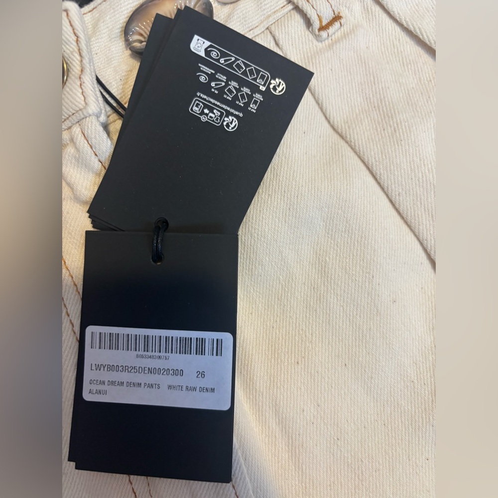ALANUI Ocean Dream Denim Pants - Picture 5 of 6